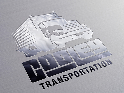 Cooley Transportation logo illustrator logo design