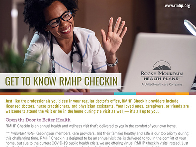 RMHP CheckIn Member Flyer