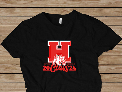 Hotchkiss HS Class of 2024 T-shirt adobe illustrator design graphic design illustration