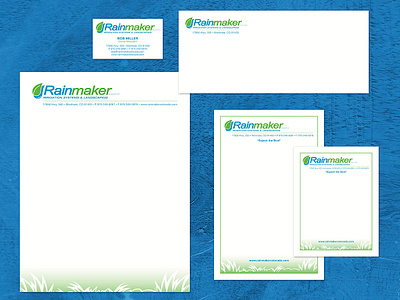 Rainmaker Logo & Business Collateral