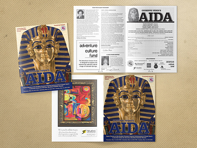 Aida Program for Opera Theatre of the Rockies