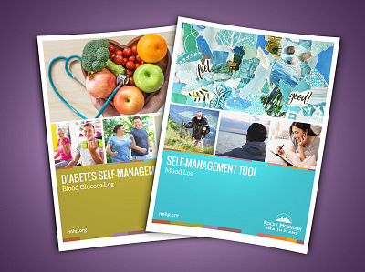 RMHP Self-Management Tools adobe indesign graphic design health medical