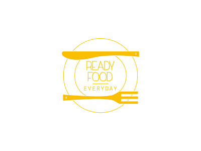 Ready Food - Cooking App app branding design flat graphic design illustrator logo minimal ui vector