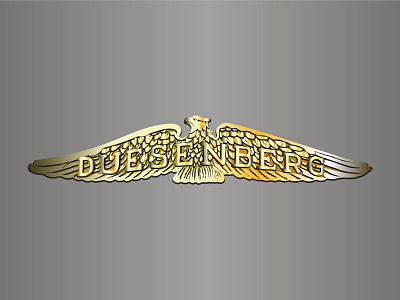 Duesenberg Sign classic car design duesenberg illustration sign