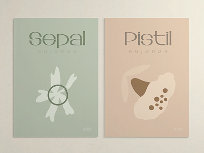 Petale | Magazine design branding feminine flower font magazine poster typeface