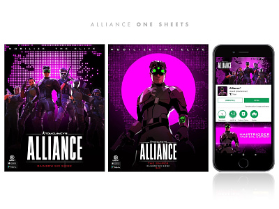Alliance One Sheets branding character design design illustration poster sci fi