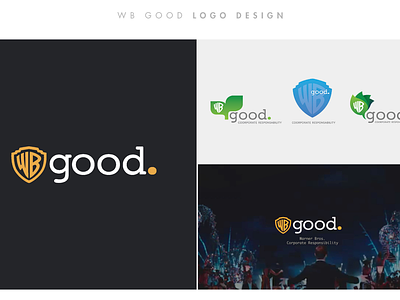 Warner Bros. GOOD Logo Design good logo shield warner bros