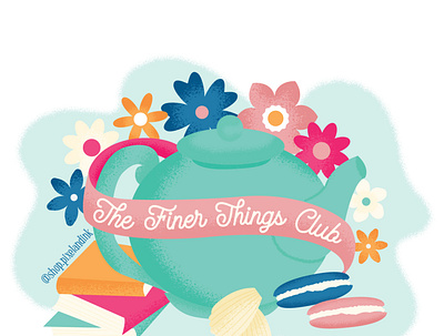 Finer Things Club illustration illustrator retrosupply theoffice vector