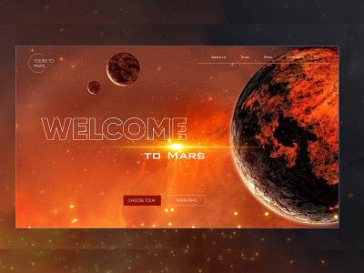 Welcome page