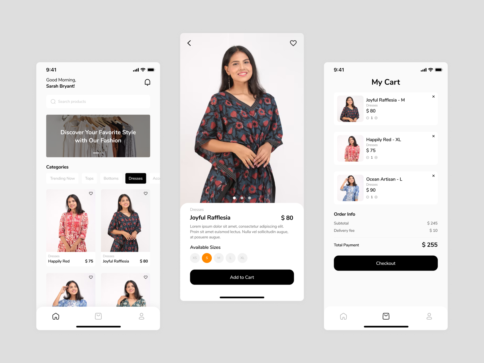 Fashion App By M Yunan Adiyaksatama On Dribbble