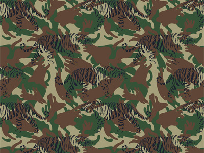 Tiger Camo abo camo orka pattern sndct tiger camo