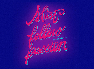 Must follow Passion calligraphy calligraphy and lettering artist design hand lettering lettering procreate