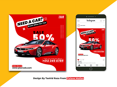 Social Media Ads Design (Car Sell)