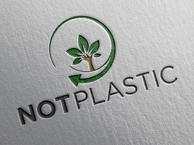 NOT Plastic Logo.