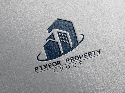 "PIXEOR PROPERTY GROUP" Real Estate Logo. app icon design branding design graphics design icon logo logo design real estate real estate logo