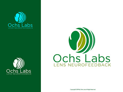 "Ochs Labs" Logo For Client. branding design event branding event logo font logo graphics design icon illustration logo logo design