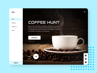 Coffee hunt website