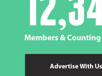 Presslist Subscriber Count & Advertise CTA