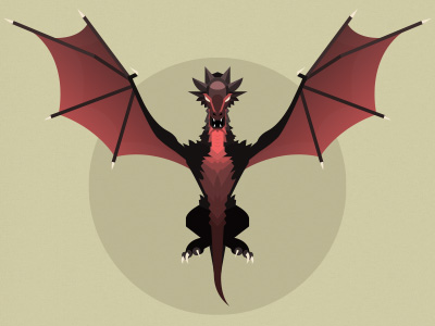 Drogon by Jonathan Lam on Dribbble