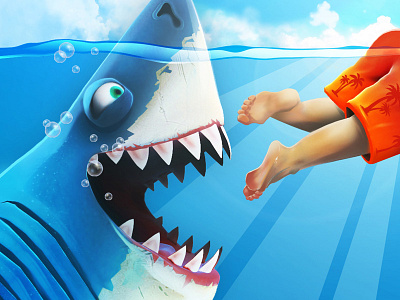 Hungry Shark World - Icon Development