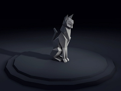 Low Poly Cat