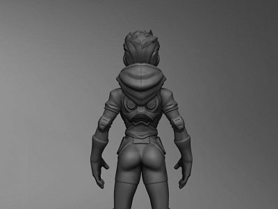 Sculpt 03 3d art cartoon character character design modeling render scifi sculpting stylized zbrush