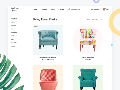Chair Store Website