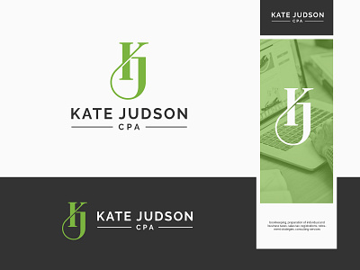 kate branding business logo logo design uiux