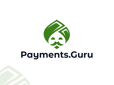 Payment.Guru graphic design guru logo money payment