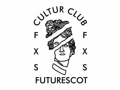 cultur club badge branding design graphic graphic design illustration illustrator logo minimal t shirt t shirt design vintage logo