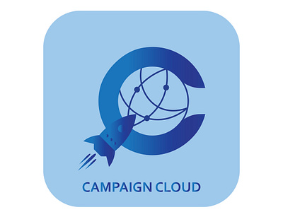 Campaign Cloud app badge brandig branding design graphic icon logo