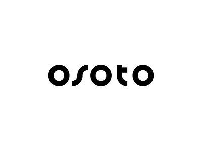 osoto branding lettermark logo logotype minimalist logo osoto product logo