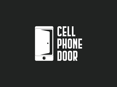 CellPhone Door Dual Meaning Concept