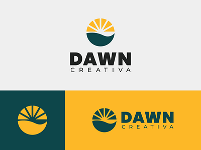 Dawn Creativa Logo Design branding dawn dawn logo design graphic design logo logo concept logo design minimal minimalism simple