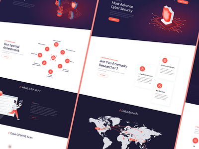 Cyber Security Website - Secureblink advanced search assessment color concept creative cyber cyberpunk cybersecurity design illustration research security ui website design