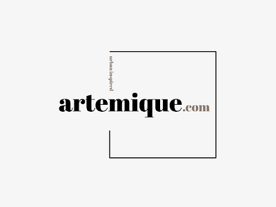 Artemique logo design logo design