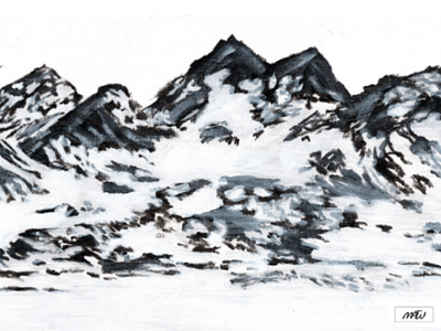 Mountains #1 portrait creativelife drawing