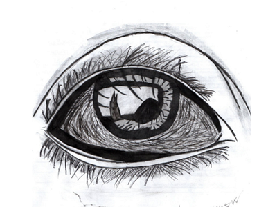 Eye art eye face draw