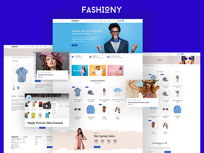 Fashiony - Fashion Ecommerce Theme business creative ecommerce joomla joomla template joomlabuff online shop online store shopping cart webdesign