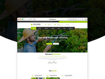 Real Garden - Gardening joomla template business design ecommerce envatomarket farmers gardener gardening handyman joomla joomla template joomlabuff landscape landscape architecture landscape design landscaper theme design web webdesign