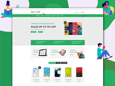 Bookstore Ecommerce Theme