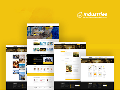 Industries - Industries & Factory Business Joomla Template architechture architectural design business construction ecommerce envatomarket joomla joomla template joomlabuff webdesign