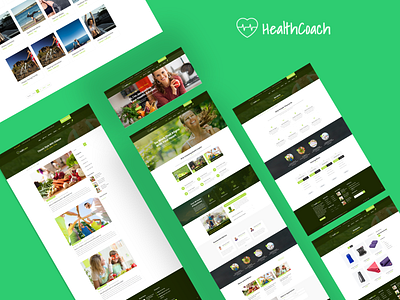 Health Coach - Joomla Template for Fitnesscare