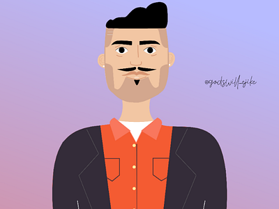 Tech guy illustrator