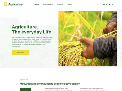 Farm web design