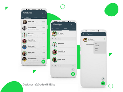 WhatsApp App redesigned
