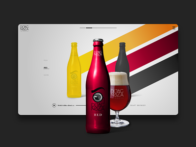 Craft Brewery beer branding brewery clean design fashion landing page logo modern packaging stylish website