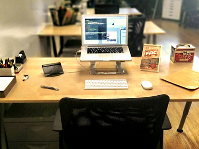 2011 Workspace: Office Desk chair coffee computer desk ikea macbook pro office work workspace