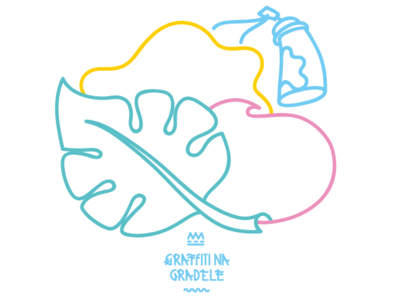 Visuals for Graffiti na Gradele branding design illustration logo typography vector