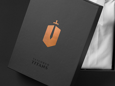 Tailored Titans clean clean design creative indonesia logo